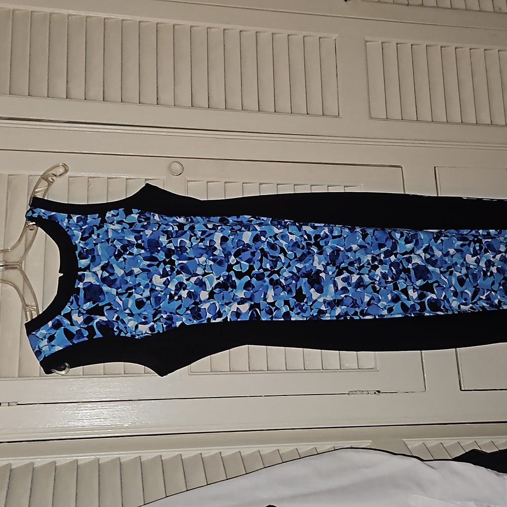 Sleeveless sheath from New York and Company.